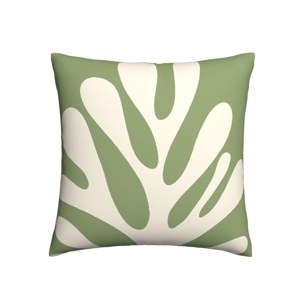 Aesthetic Abstract Matisse Poster Pillow Case Nordic Cushions for Sofa Line Face Coral Leaves Art Pillowcover Home Decor