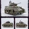 New 1/16 RC Tank U.S. M5A1 Stuart Light Tank Model 2.4G Military Vehicle Remote Control Crawler Tanks with Sound and Light Toy Boy