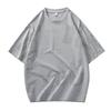 Summer Men's Loose Short-sleeved T-shirt Tops Half-sleeved Round Neck Plus Size Half-sleeved T-shirt