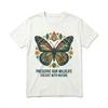 Preserve Our Wildlife Butterfly T-Shirt Coexist With Nature Eco-Friendly Tee