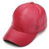 Premium Quality Unisex Women Soft Faux Leather Baseball Cap For Biker Outdoor Use