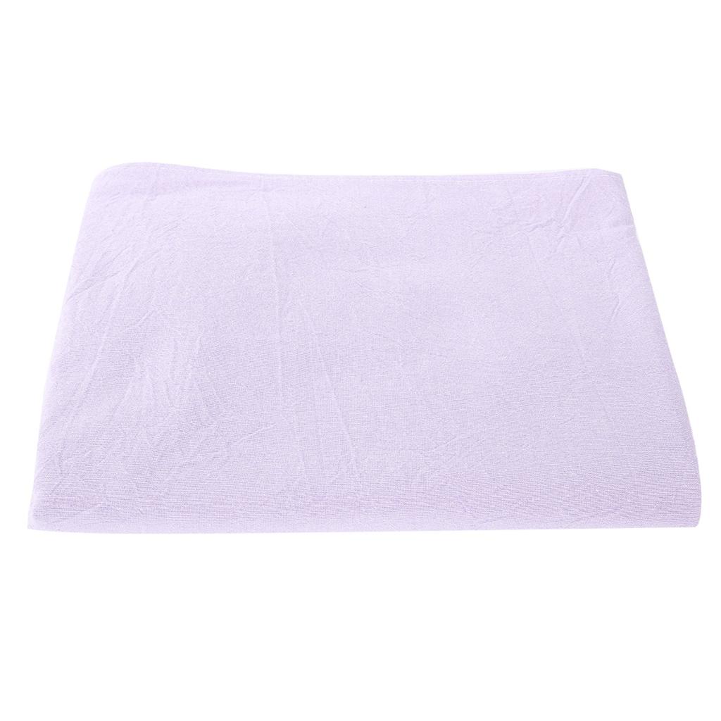 Beauty Salon Massage SPA Couch Cover Soft Cotton Bed Cover With Face Breath Hole Lilac
