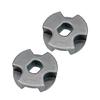 2 Pack Heavy Duty Chainsaw Sprocket Set In Stainless Steel Suitable For Power Tool With Double Bore Size Of 10mm & 12mm