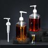 1Pcs Sauce Pressure Nozzle Bottle Pump Containers Syrup Pumps Dispenser Replacement For Coffee Kitchen Seasoning Liquid