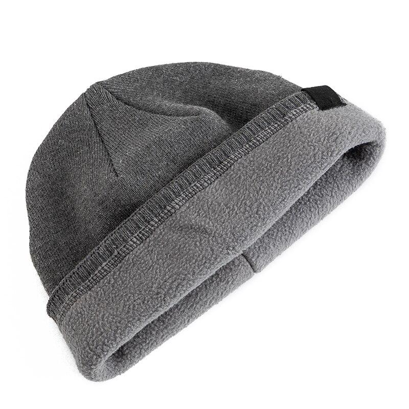 Hot Sale Winter Hats Outdoor Men Warm Ski Beanie Cap Casual Snow Label Decor Winter Luxury Knitted Hats