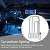 Car Ambient Light Adjustable Brightness Lamp With USB Port Interior Ambient Lighting For Truck SUV Tractor Trailer