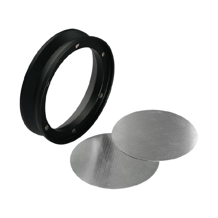 Espresso Equipment Magnetic Dosing Tool Dosing Funnel Coffee Filter for Coffee 51mm чёрный