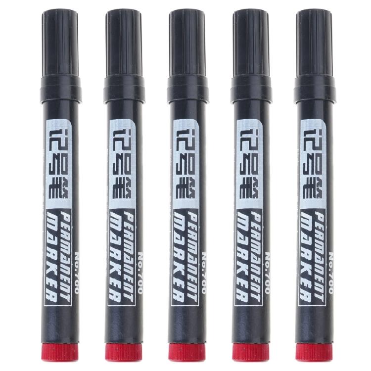 1/5/10 Pcs Oil-Based Marker Pen Waterproof Paint Pen Quick-Drying Paint Markers School Supplies