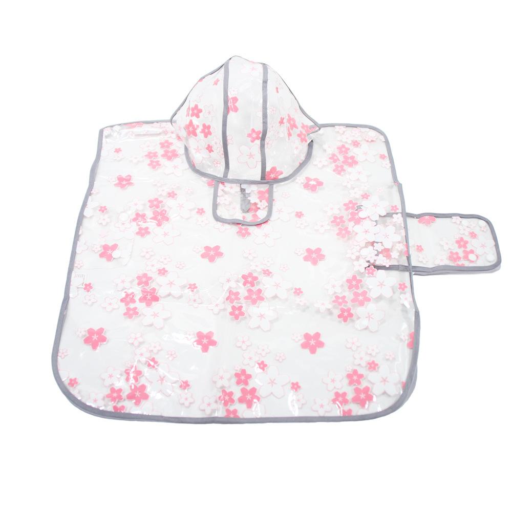 Floral Dog Cloak Raincoat Corgi Medium Dog General Purpose Pet Clothing Dubin Satsuma Golden Retriever