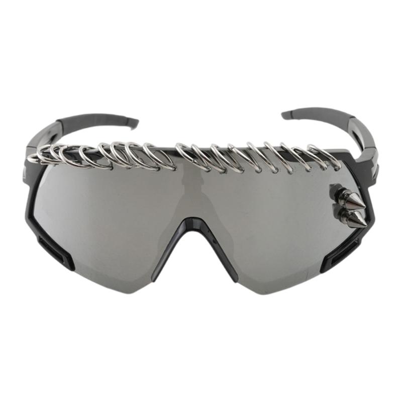 Stylish Hip Hop Cycling Sunglasses PC Lightweight Practical Frame Fashion Eyewear For Outdoor Sports Commuting 1