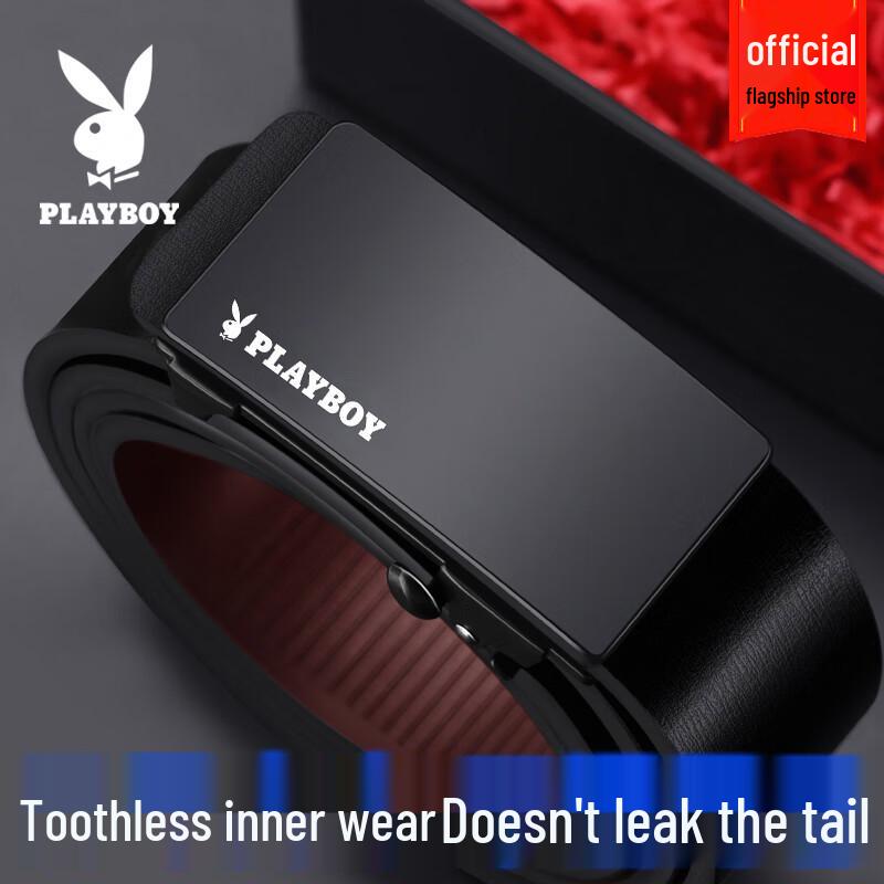 Playboy Men's Automatic Buckle Casual Belt
