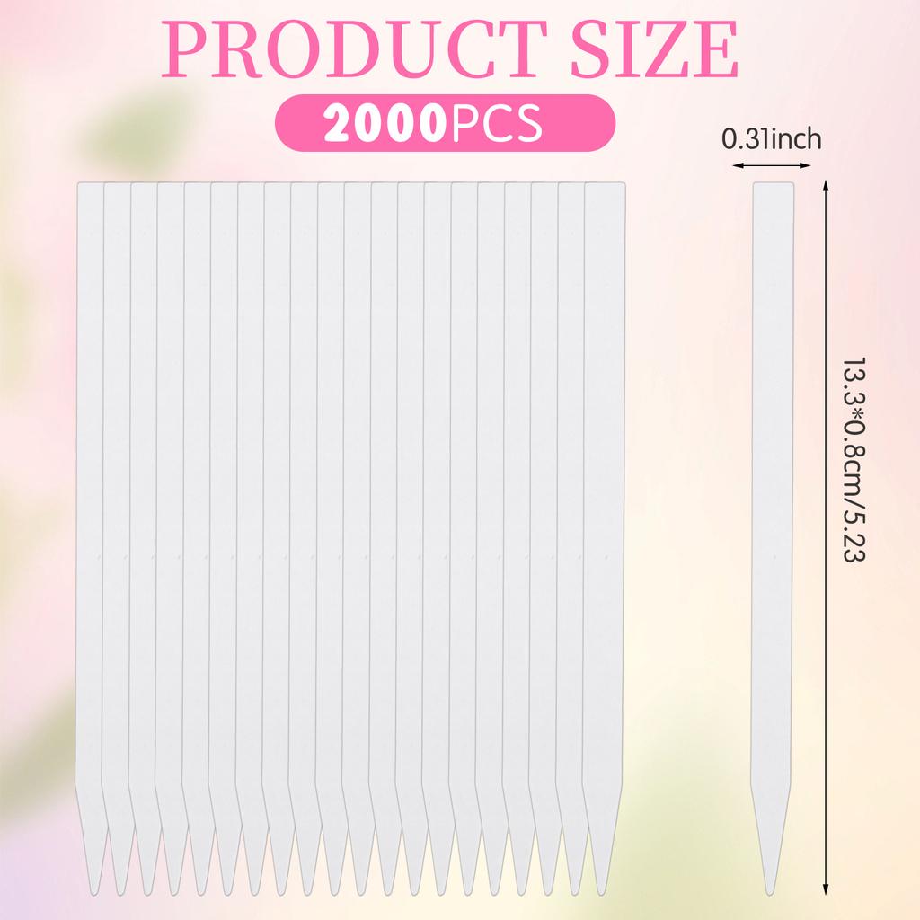 1000 Pieces Perfume Test Strips White Perfume Paper Strips Premium Fragrance Test Strips For Scents And Essential Oils
