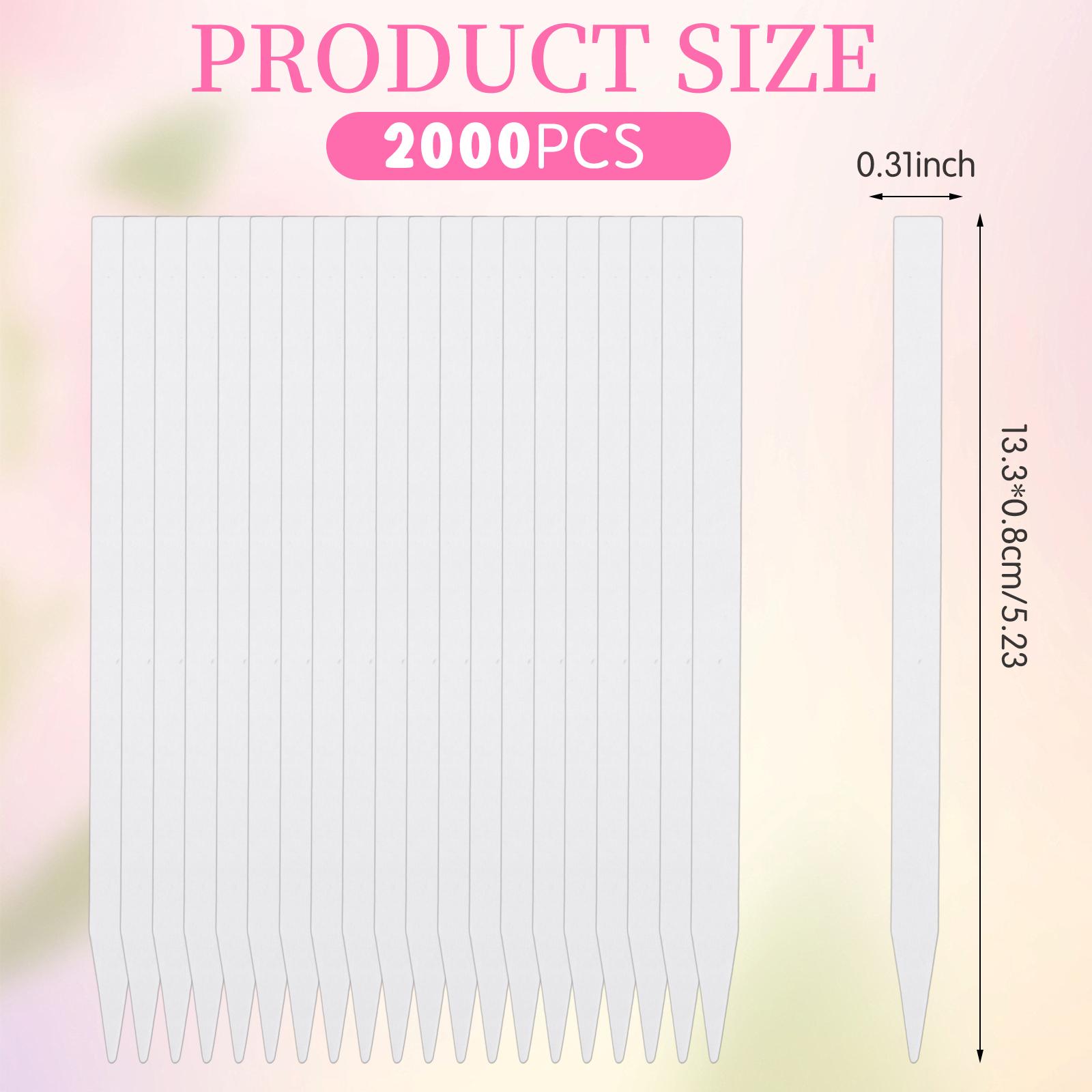 

1000 Штук Тест-полосок для парфюма Белые бумажные полоски для тестирования ароматов Премиальные полоски для тестирования ароматов Для парфюмерии и эфирных масел 0