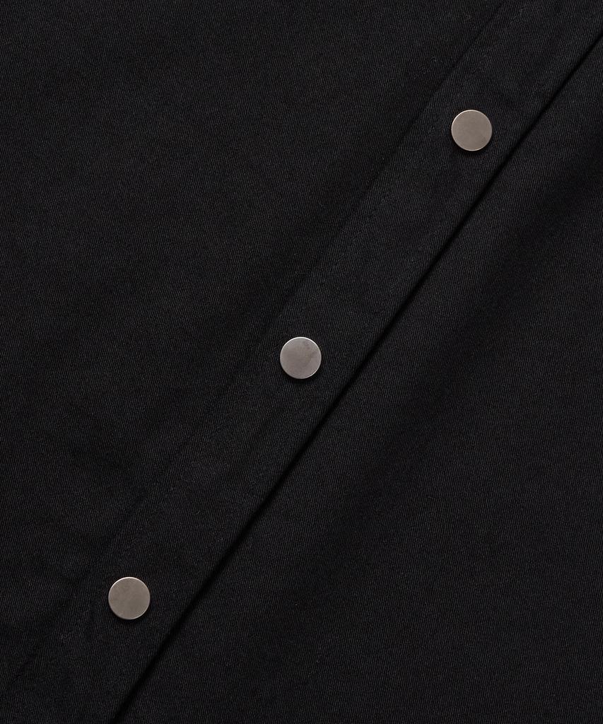 Masateu Carpenter Work Short Sleeve Shirts _ Black