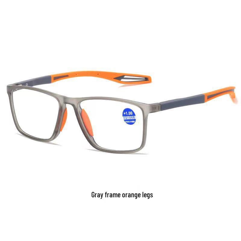 Ultra-Light TR Frame Anti-Blue Light Smart Zoom Reading Glasses for Comfort and Style 150 Degree