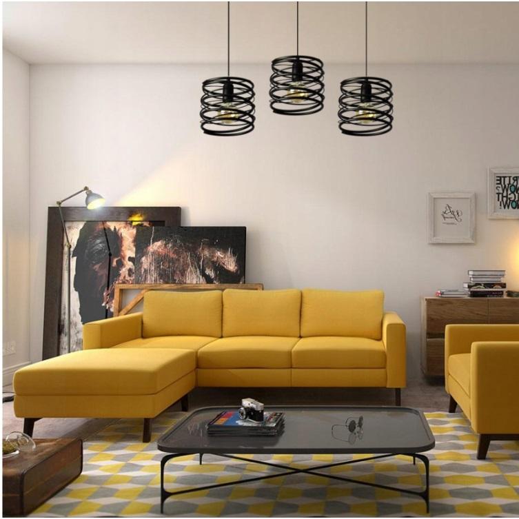 Nowoczesne Lampy Wiszące Loft Spring  2786/Z-B-3