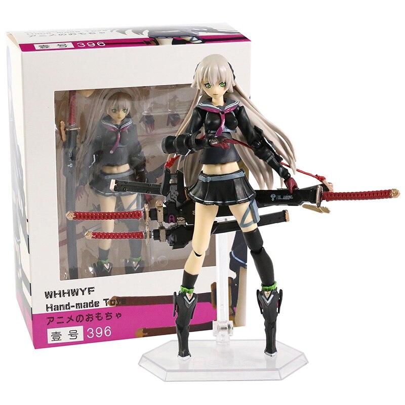 

Ichi Heavily Armed High School Girls 396 Фигурка Коллекционная модель Игрушка Подарочная кукла Фигурка 16 см чёрный