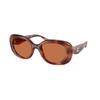 Brown Oval Ladies Sunglasses Hc8391u 577473 53