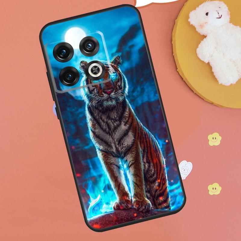 Cool Animal Big Cat Tiger Case For OnePlus 13R 12R 10R 13T 15 13 12 11 10T 8T Nord CE 4 3 2 Lite N20 N30 Nord 5 Funda
