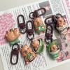 Capybara Cartoon Keychain: Cute Resin Ornament for Bags or Couples