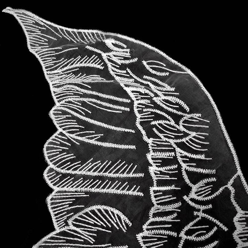 Elegant Cloth Wedding For Women Wings Badge Apparel Sewing Fabric Lace Embroidery Sewing Patches