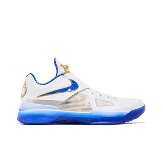 

Nike Zoom KD 4 The Real MVP - Summit White IB3546-100 EU 42.5 белый/золотой металлик