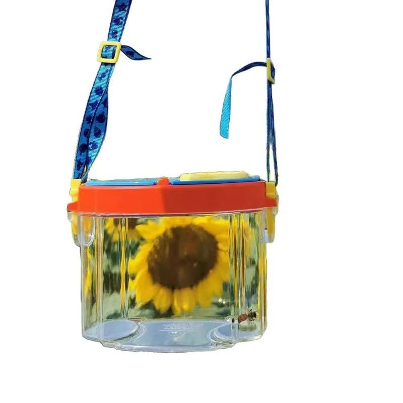Outdoor Children's Insect Observation Box Magnifying Glass Toy ExplorationButterfly Catching Fish Fishing Adventure