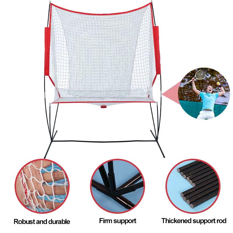 7-Foot Portable Baseball Rebound Practice Net for Kids
