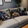 Anime Death Note Kissenbezug Zoll Bauernhaus Dekor Heimwurfkissenbezüge für Sofadekorationen