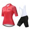 Mens Cycling Jersey Shorts Set Mountain Road Bike Riding Breathable Quick-Dry Performance Wear