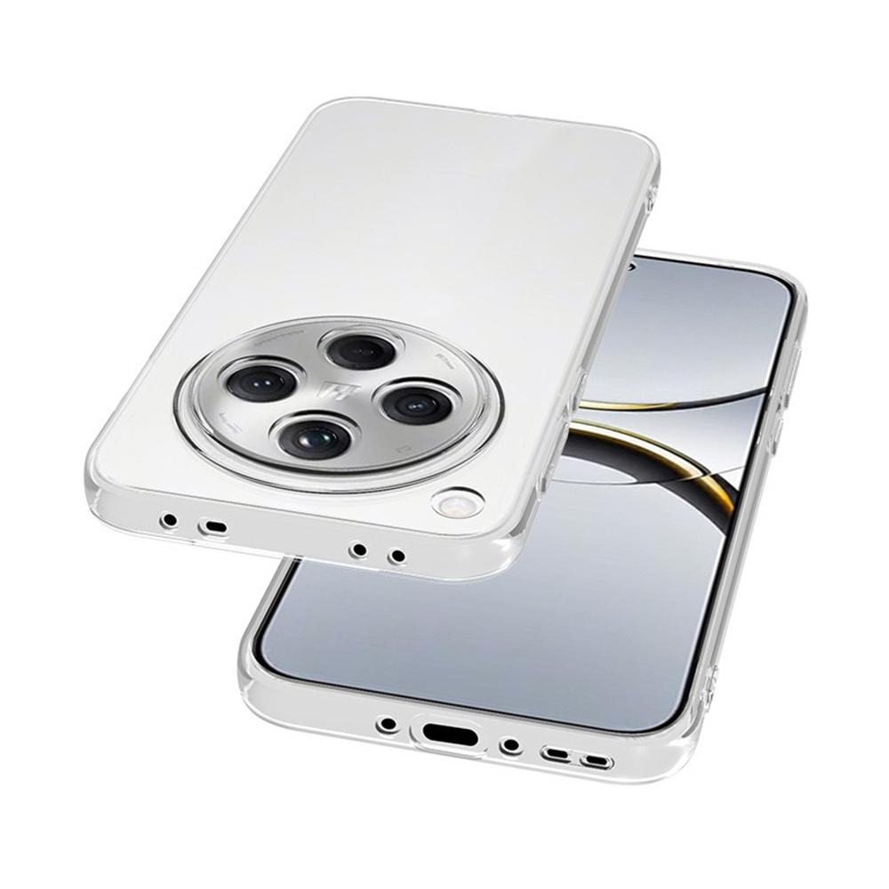 

For Oppo Find X8 5G Back Cover Ultra Thin Flexible TPU Clear Phone Case As Shown A