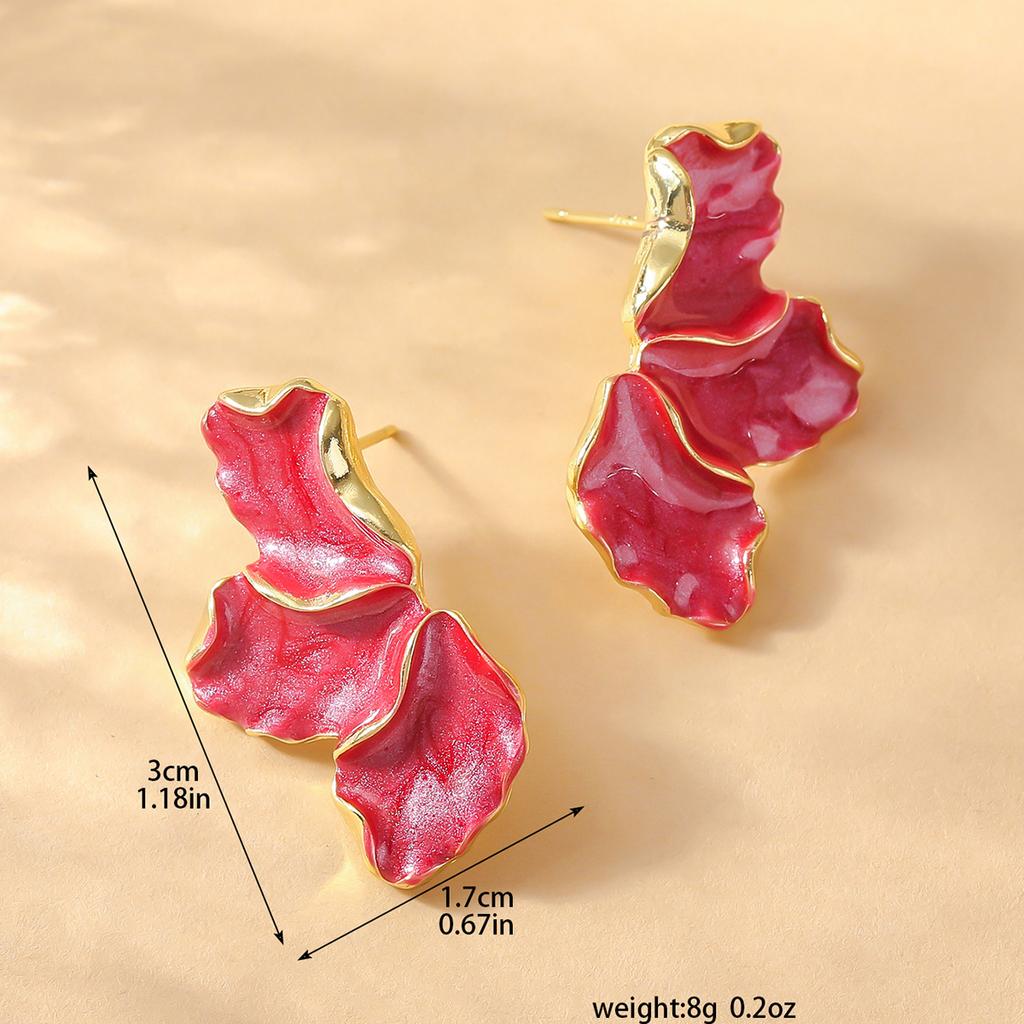 Accessories Circle Hollow Fan Circle Metal Earrings Women'S French Retro Elegant Niche Premium