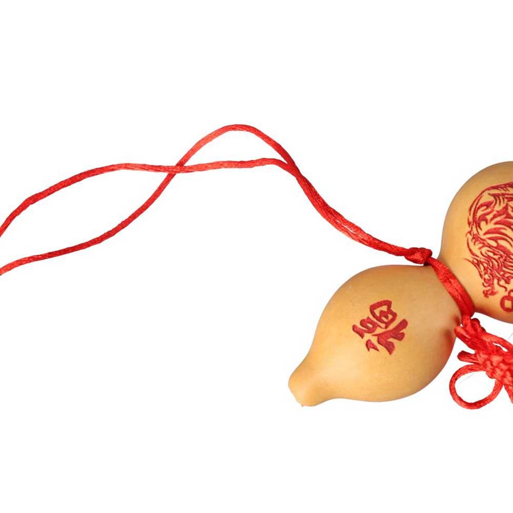 Wealth and Luck Tai Chi with Tassel Gourd Crafts Hanging Ornament Housewarming Gift Home Decor