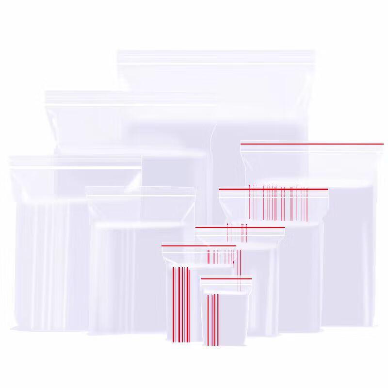 Transparent Self-Sealing Food Bags