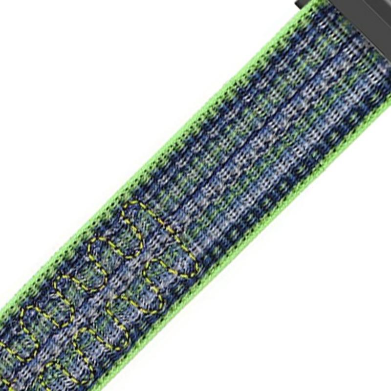 Nylon Rings Straps with Quick Release Clasps Sweatproof Lightweight Design Adjustable Closures Suitable for Watches 47mm