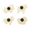 Zinc Zinc Alloy Animal Brooch Cartoon Lapel Pin Creative Zodiac Horse Brooch  Clothing Accessory