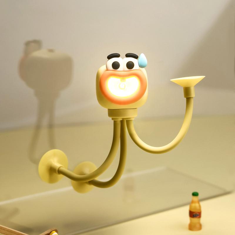 Adorable Mini Desk Lamp Puppy Night Light for Bedroom & Dorm