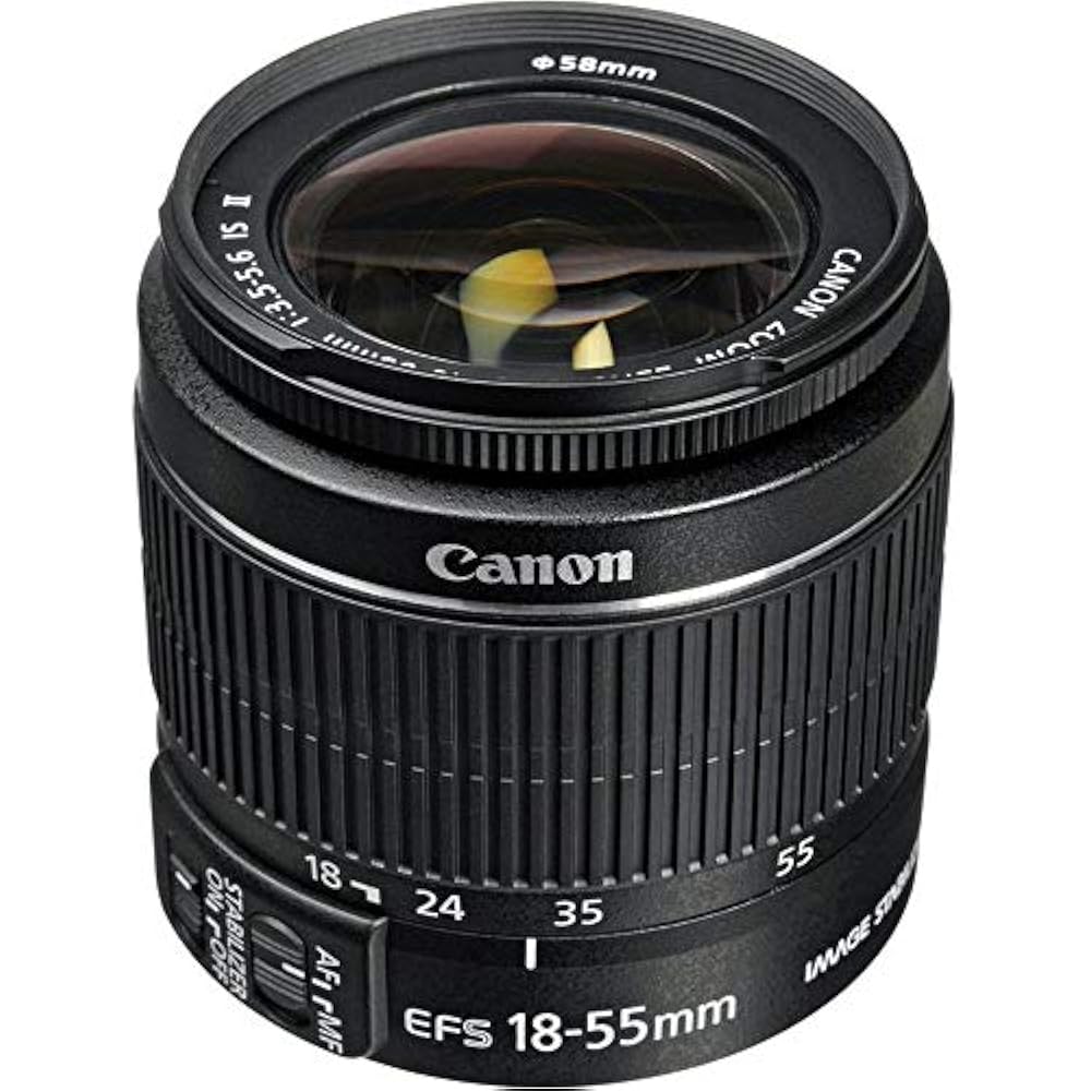 Canon Standard Zoom Lens EF-S18-55mm F3.5-.5.6 IS II APS-C Compatible