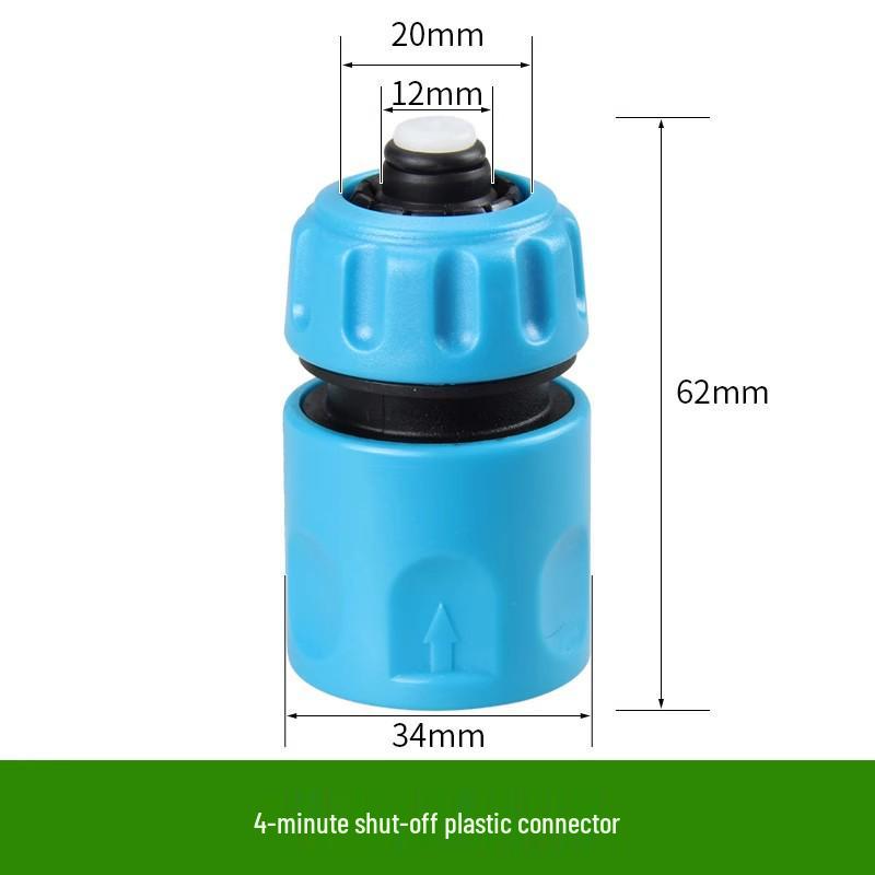 4-Punkt Schnellkupplungs-Gartenschlauch-Wasserverbinder und Düsenset