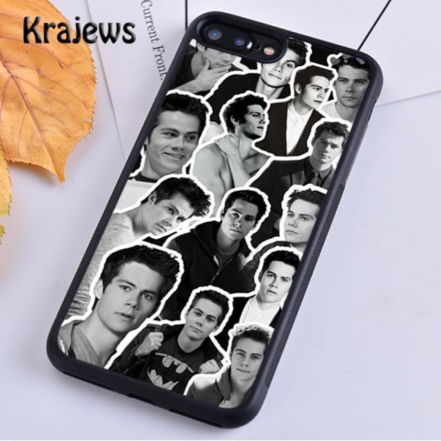 Krajews Dylan O'Brien Teen Wolf Cool Phone Case Cover For iPhone 16 15 SE2020 14 6 7 8 Plus 11 12 13 Pro Max Coque Fundas