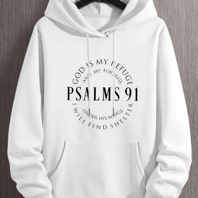 Übergroßes Kapuzensweatshirt, Überschnittene Schultern & Lässig, Ideal für Street Fashion