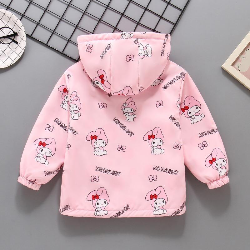 Girl S Big Kids Two Sided Fleece Lined Thick Fashion Jacket