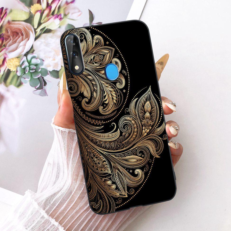 Phone Case For ZTE Blade V10 Cover Silicone Cute Cat Fashion Funny Painted Casing For ZTE Blade V10 2019