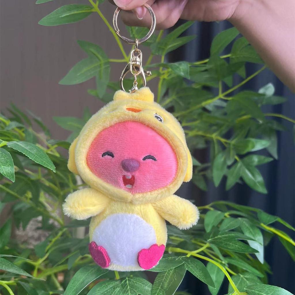 Cute Animal Cartoon Beaver Plush Pendant Keychain Perfect For Kids And Collectors In Colors Various