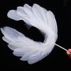 Large White Angel Wings Cake Decoration Feather Insert