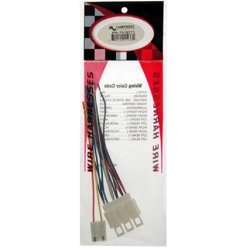 GMC S-15 Sonoma 1986-1992 Factory Stereo To Aftermarket Radio Harness Adapter