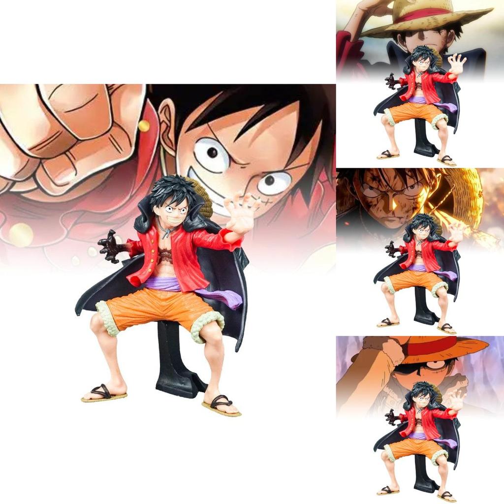 High Quality Pvc Wano Luffy Anime Figurine Collectible Model 18cm Decor
