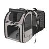 Portable Expandable Pet Backpack Breathable Travel Bag for Small Dogs Cats Outdoor