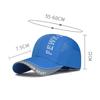 Spring Summer Spliced Mesh Sunscreen Quick-Drying Cap Men Breathable Travel Sunshade Baseball Cap