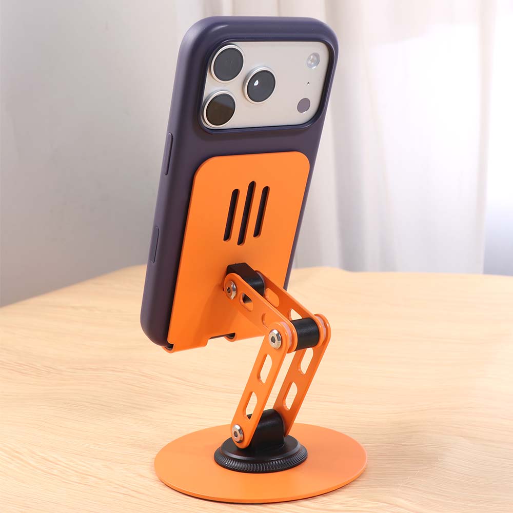Folding Adjustable Phone Holder Metal Table Cell Phone Stand Mobile Phone Holder Stand Desk Holder